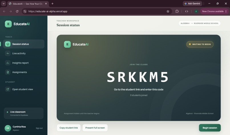 EducateAI – screenshot 1