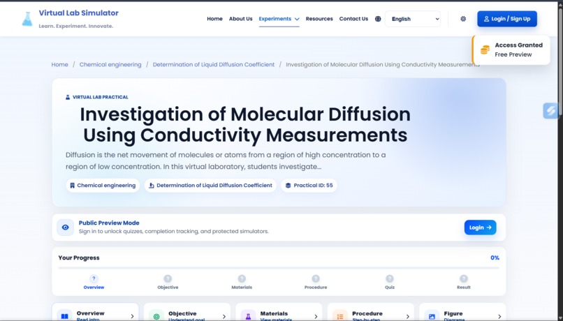 Vitual lab simulator – screenshot 10