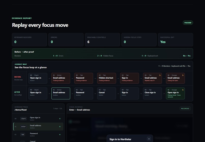 TabTrace – screenshot 1