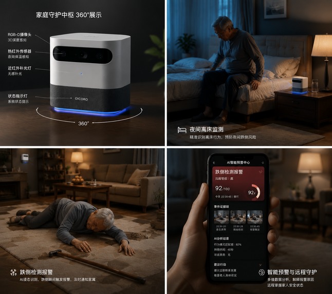 AI-powered smart elderly care hardware – screenshot 1
