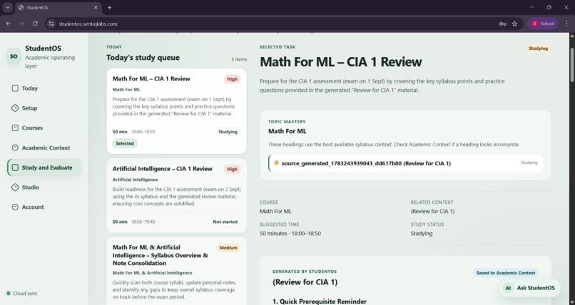 StudentOS – screenshot 5