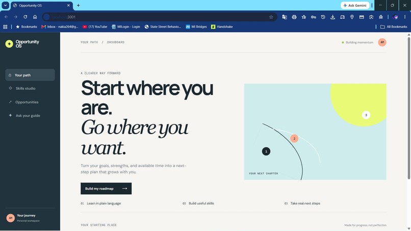 Opportunity OS – screenshot 1