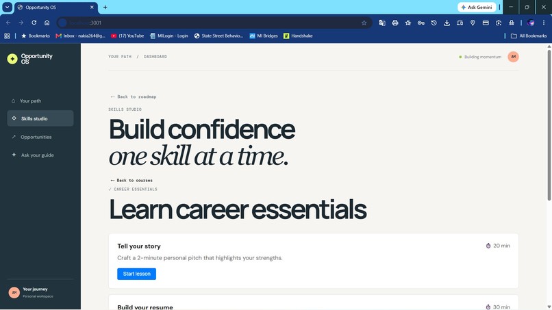Opportunity OS – screenshot 6