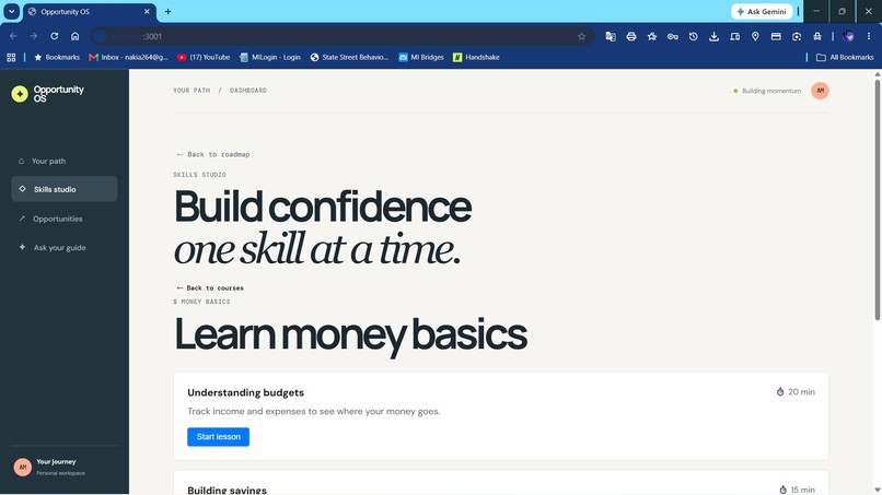 Opportunity OS – screenshot 7