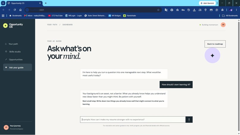 Opportunity OS – screenshot 10