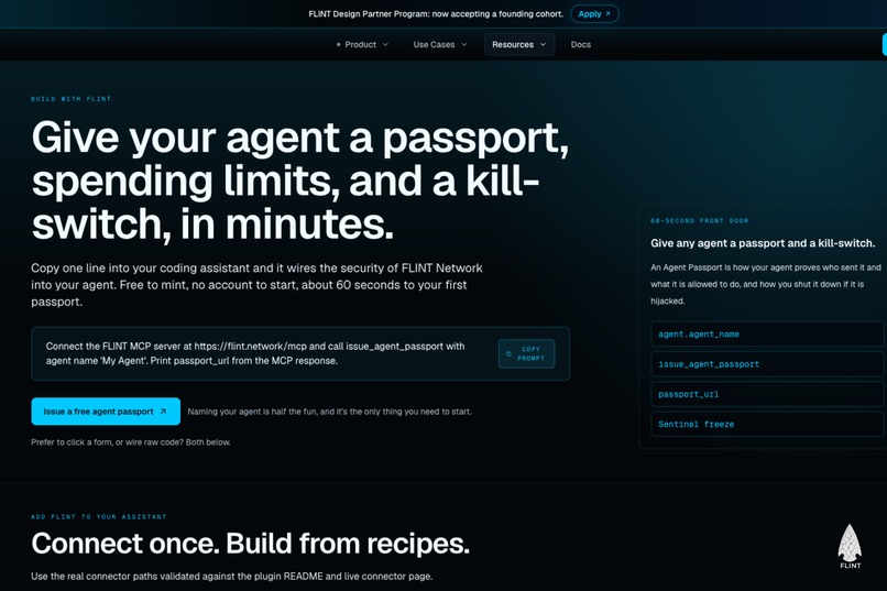 FLINT Gate: Transaction-Time Authorization for AI Agents – screenshot 3