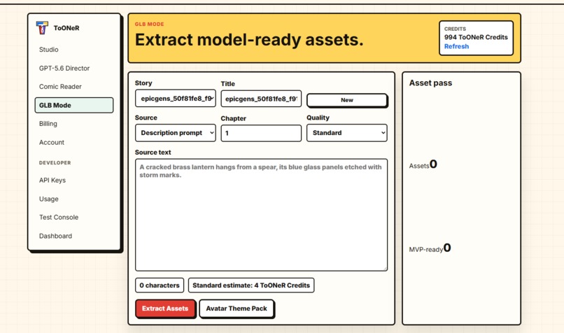 ToONeR – screenshot 3