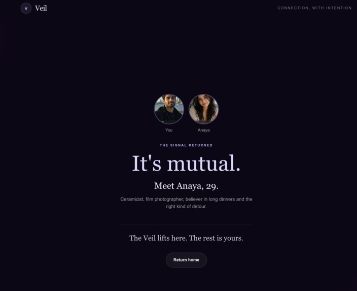 Veil- Unmasking bad dates – screenshot 1
