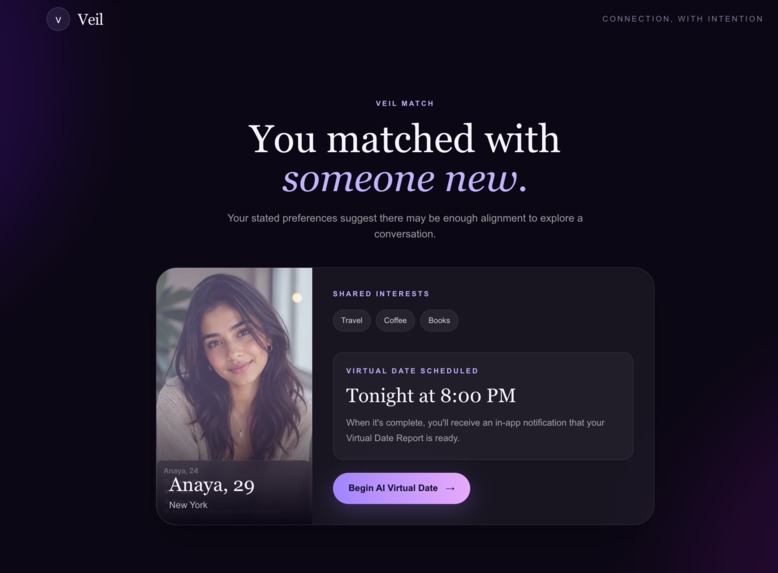 Veil- Unmasking bad dates – screenshot 9