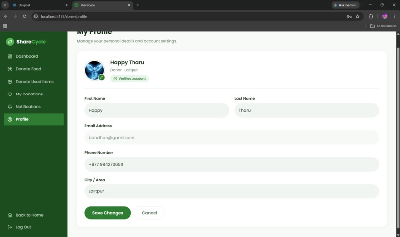 ShareCycle – screenshot 6