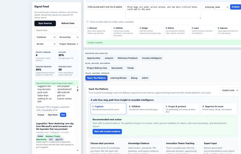 BizInBox – screenshot 1