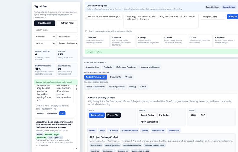 BizInBox – screenshot 4