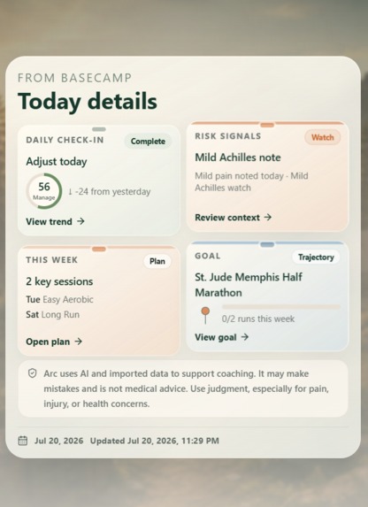 Arc - Coaching for the Long Run – screenshot 3