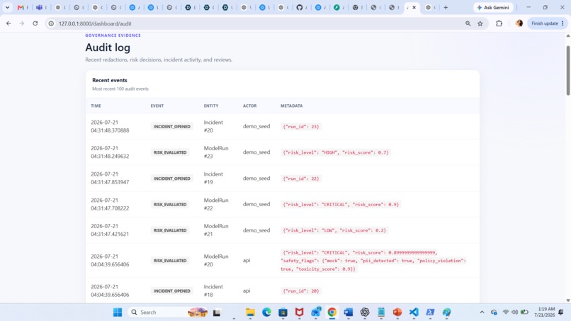 TrustPilot AI Governance Hub – screenshot 7