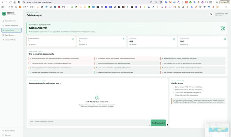 Offline Disaster & Rescue Coordination Powered by AI – screenshot 2