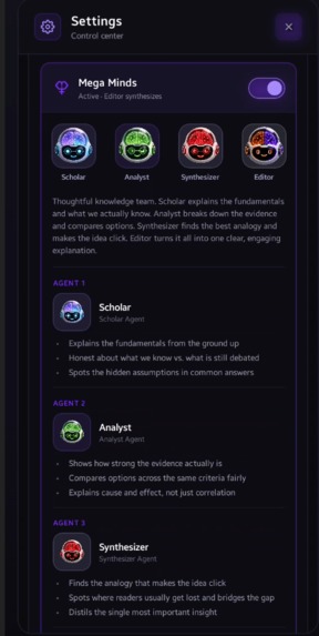 Zyron — Multi-Agent AI Platform for Android – screenshot 7