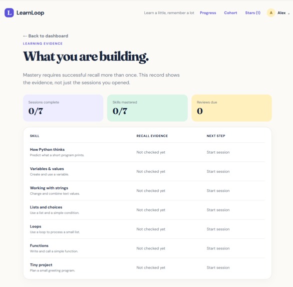 LearnLoop – screenshot 5