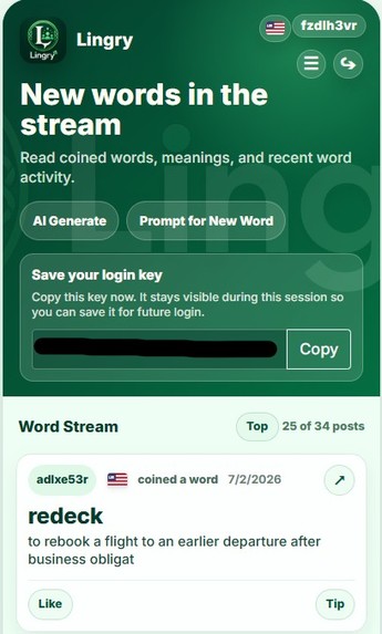 Lingry – screenshot 2