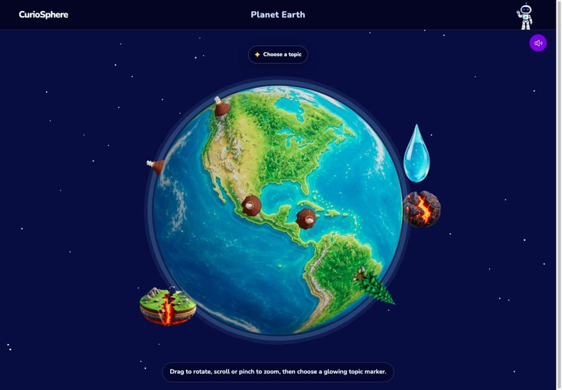 CurioSphere - The Earth – screenshot 2