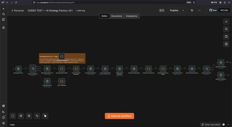 AI Strategy Factory – screenshot 1