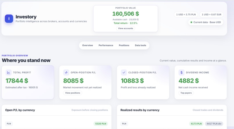 Investory – screenshot 1
