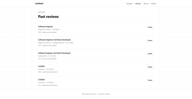 JobShield – screenshot 3