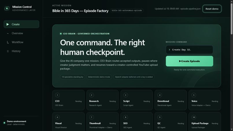 Mission Control – screenshot 2