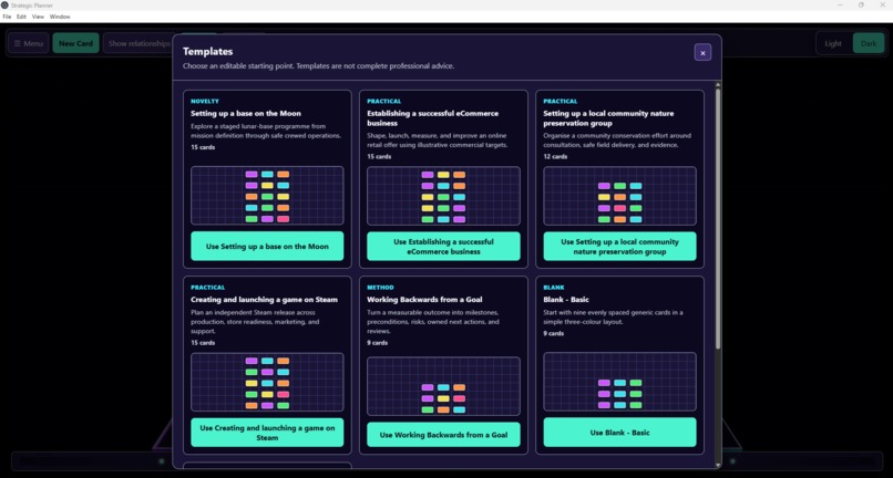 Strategic Planner – screenshot 1