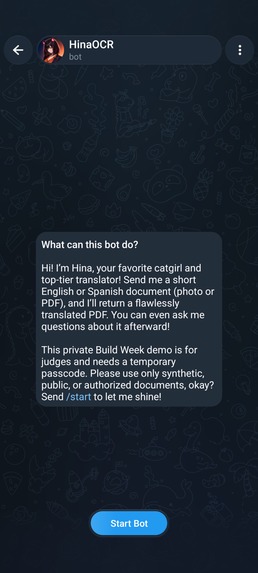 Hina OCR Telegram Bot – screenshot 3