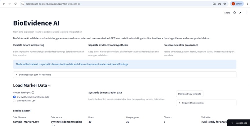 BioEvidence AI – screenshot 6