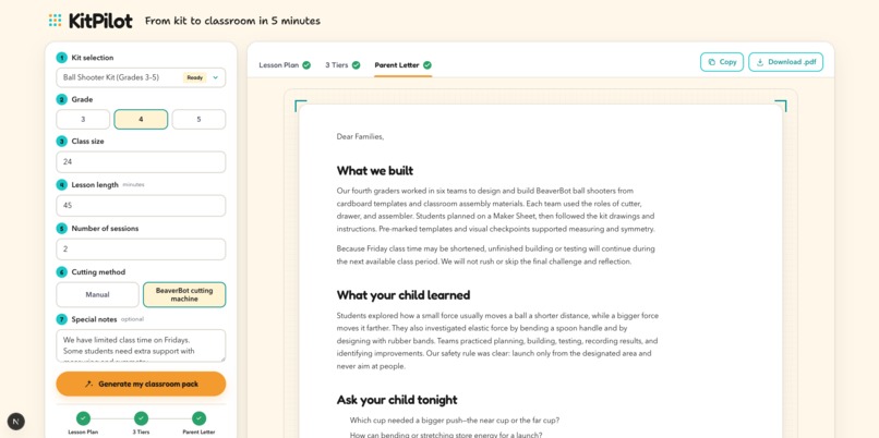 KitPilot – screenshot 3