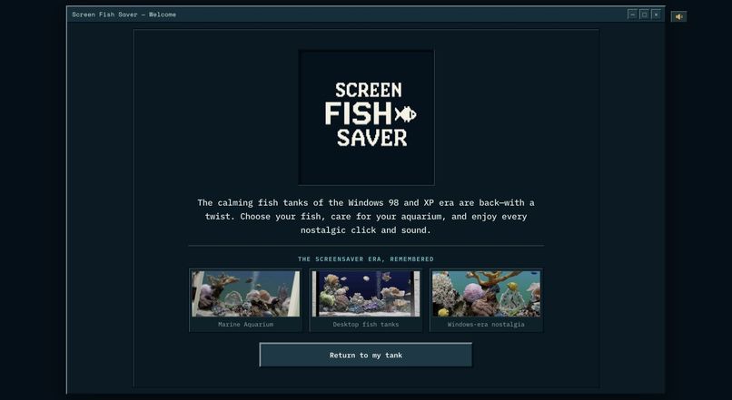 Screen Fish Saver – screenshot 1