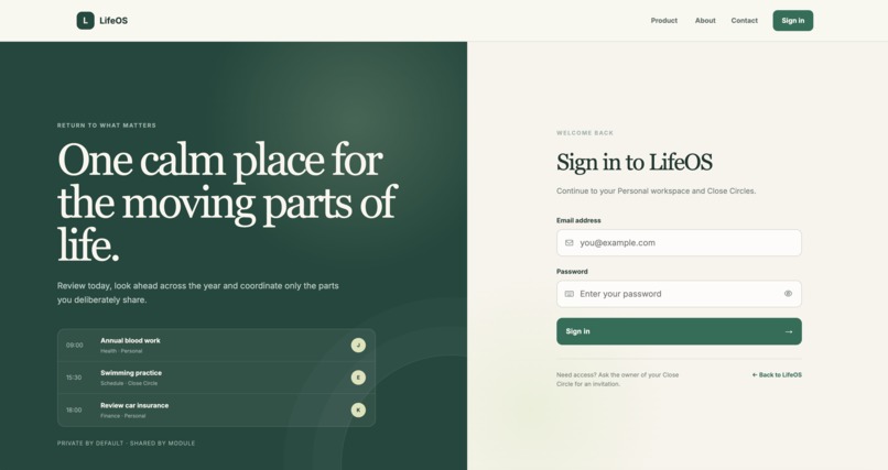 LifeOS - AI buddy – screenshot 1