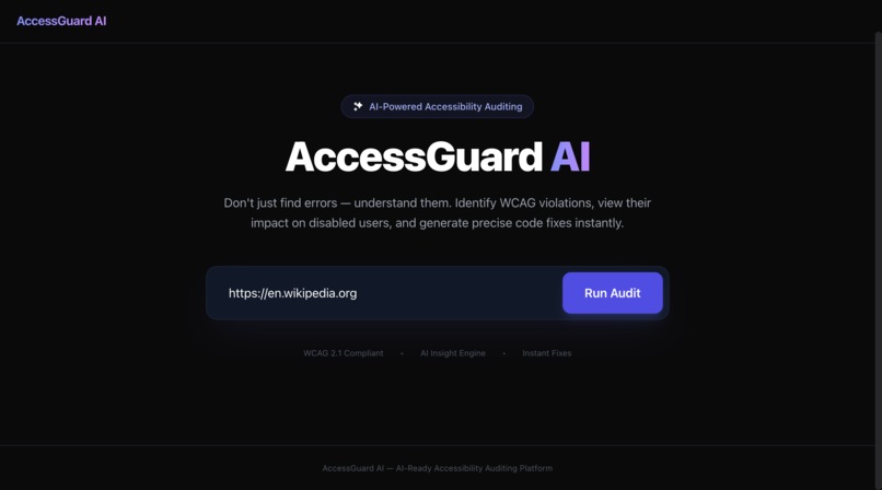 AccessGuard AI – screenshot 1
