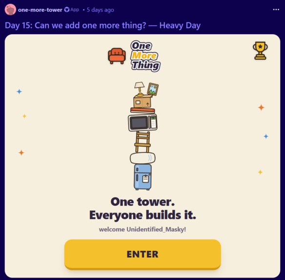 One More Thing – screenshot 1