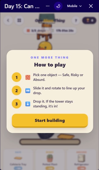 One More Thing – screenshot 6