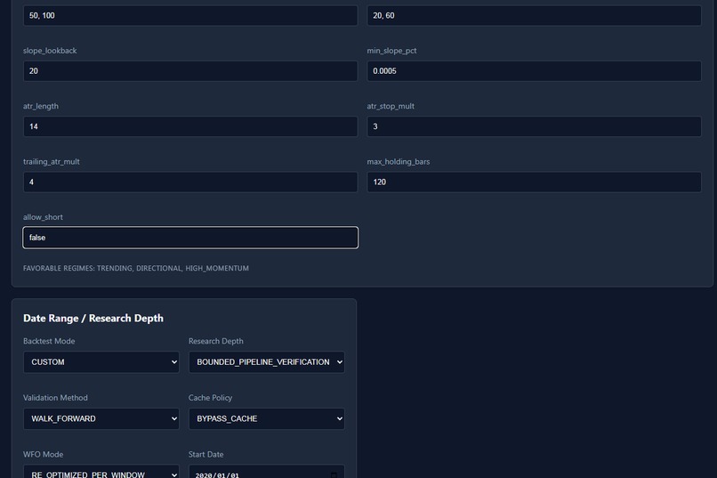 Adaptive Research Pipeline Observatory – screenshot 1