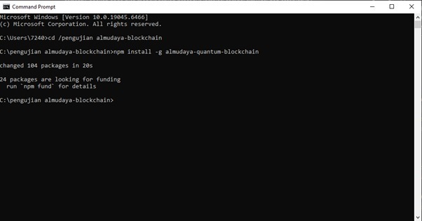 Almudaya Quantum Blockchain – screenshot 1