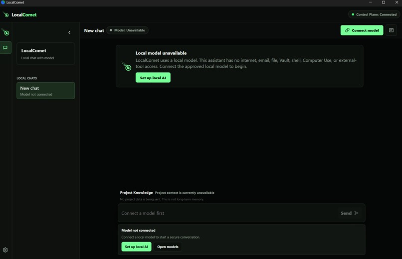LocalComet – screenshot 1