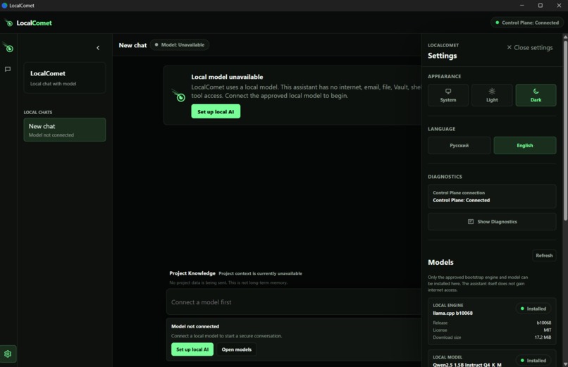 LocalComet – screenshot 3