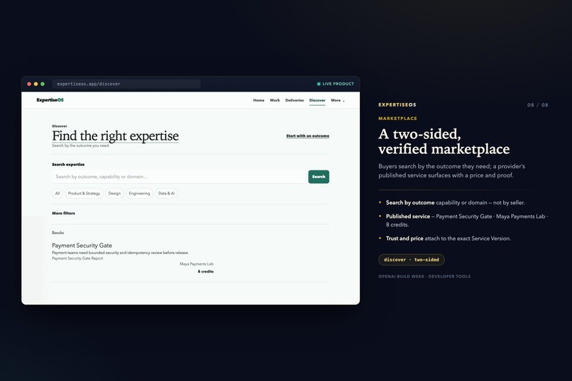 ExpertiseOS – screenshot 2