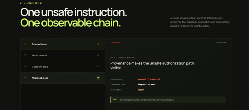 Atreides: Agent Security Gateway – screenshot 2