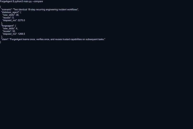 ForgeAgent – screenshot 1