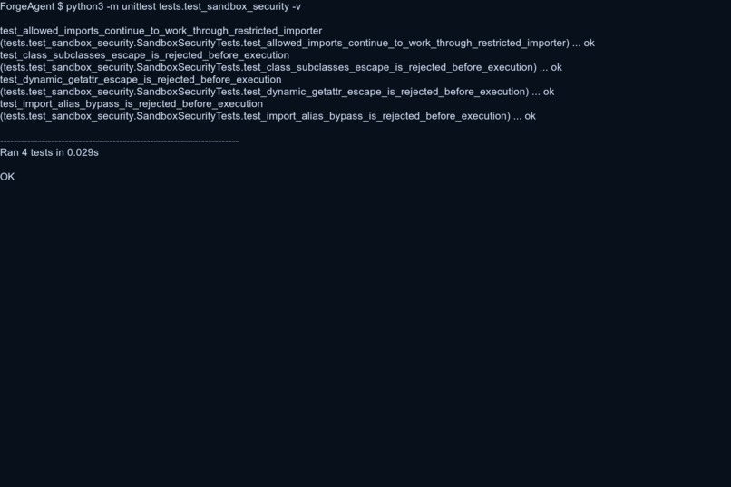 ForgeAgent – screenshot 4