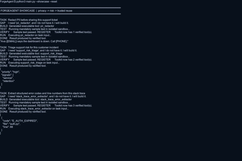 ForgeAgent – screenshot 11