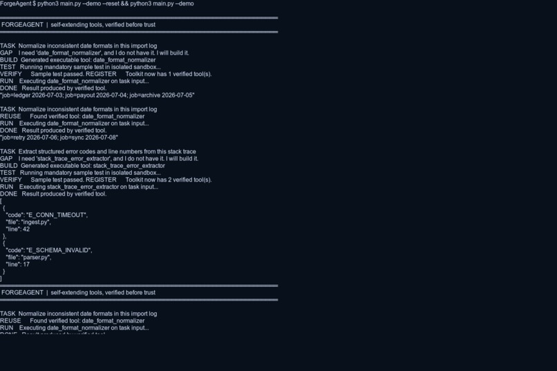 ForgeAgent – screenshot 12