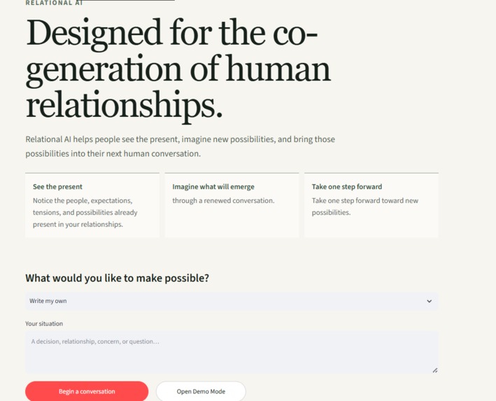 Relational AI – screenshot 1