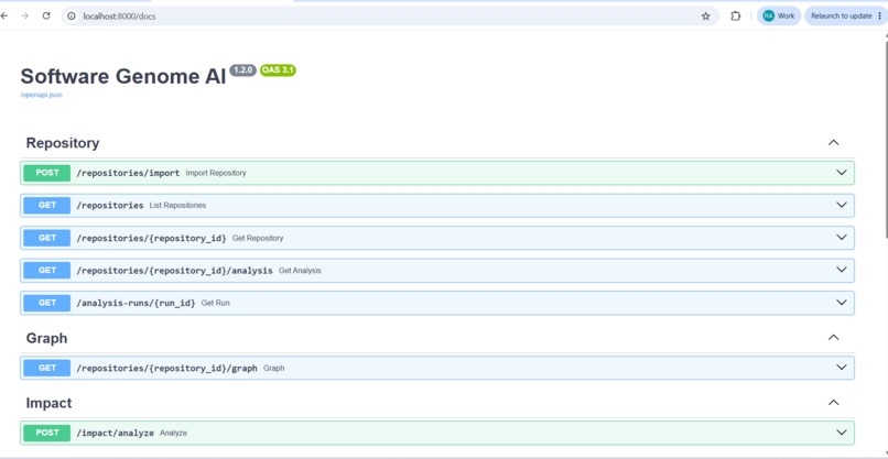 Software Genome AI  – screenshot 1