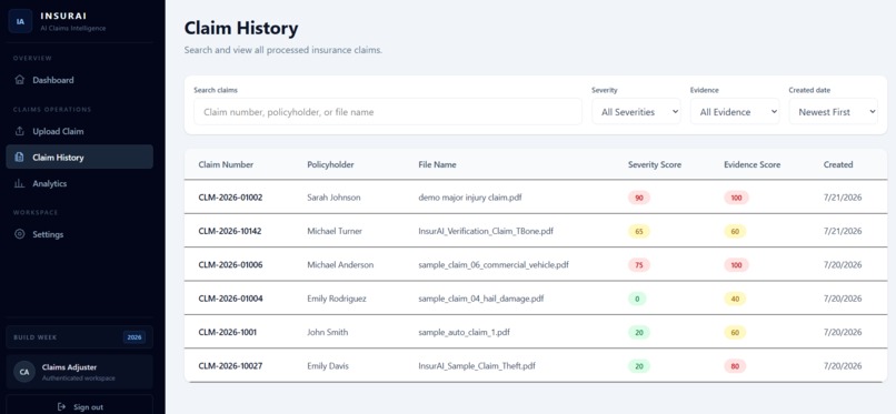 InsurAI – screenshot 3