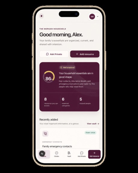Privato – screenshot 3